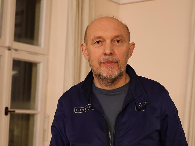 Der preisgekr&ouml;nte Architekt Peter Haimerl pr&auml;sentierte in Trebgast drei seiner Projekte.