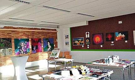 Ein Kunstraum in der Arnika-Akademie.privat Ein Kunstraum in der Arnika-Akademie.privat