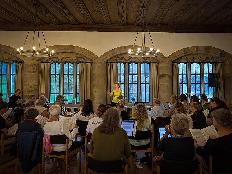 Chor-Event mit John Rutter: 1500 Stimmen - ein paar davon aus Coburg