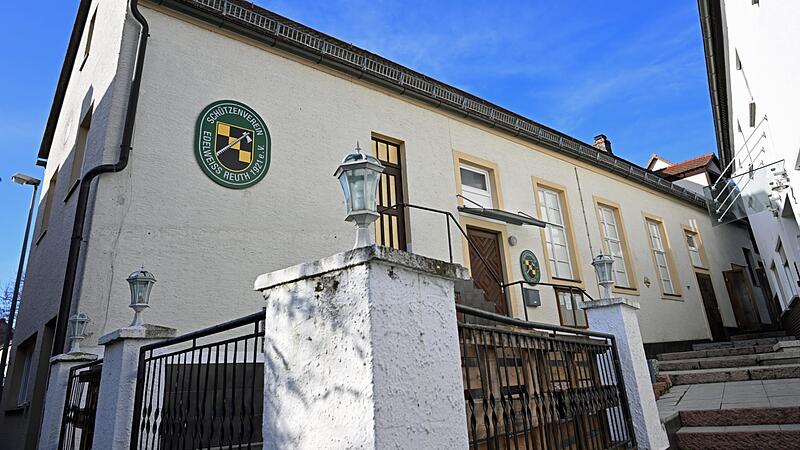 Das Vereinsheim des Sch&uuml;tzenvereins Edelwei&szlig; in Forchheim.