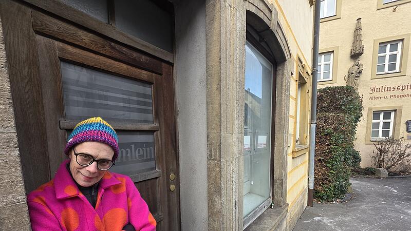 Mia Hochrein heckt ein neues Projekt aus: Das Team von "else!" m&ouml;chte im  Sommer 2026 das lange leerstehende Bl&uuml;mlein-Haus in einen Raum f&uuml;r Kunst umwandeln.