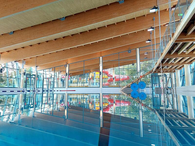 Am Sportbecken soll sich nichts &auml;ndern.Forchheim & Fr&auml;nkische Schweiz