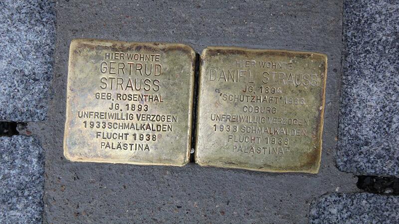 Neue Stolpersteine für jüdische Opfer in Bad Rodach