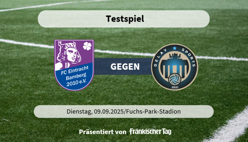 Am Dienstagabend empfang der FC Eintracht Bamberg Elias Nerlich, Sidney Friede und Co. von Delay Sports Berlin. Die Highlights gibt es in unserem Video.