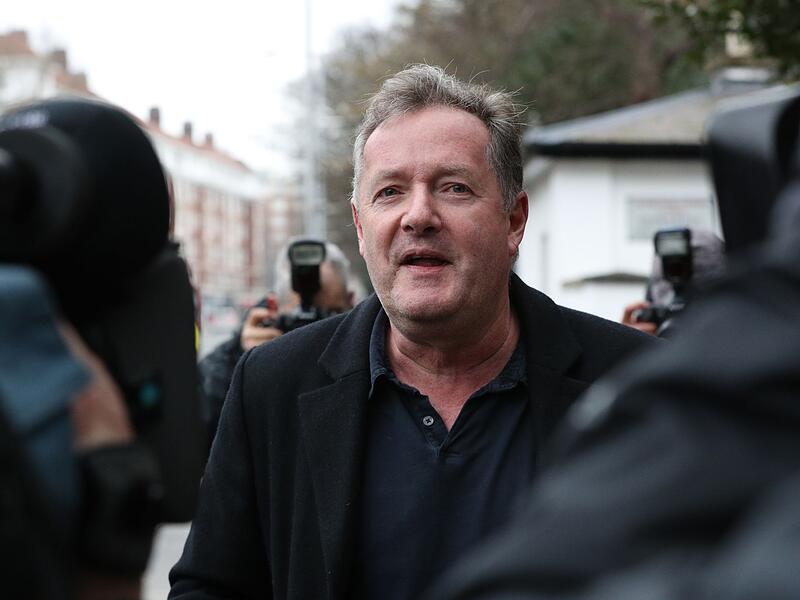 Britischer Journalist und Moderator Piers Morgan Britischer Journalist und Moderator Piers Morgan