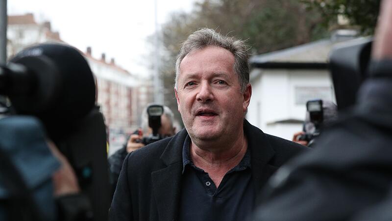 Britischer Journalist und Moderator Piers Morgan Britischer Journalist und Moderator Piers Morgan