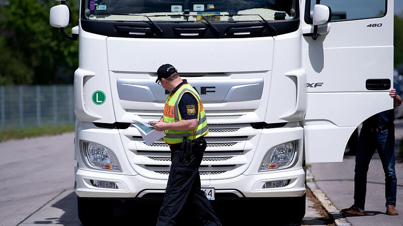Lkw-Kontrollen in Bayern