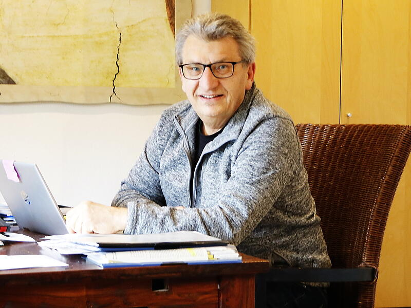 Wolfgang Hoderlein blickt ohne Zorn zur&uuml;ck.
