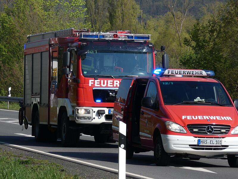 Ein schweren Zusammenstoß zweier Fahrzeuge gab es  am Donnerstag auf der Staatsstraße 2447 (ehemalige B26) in Höhe von Eltmann-Eschenbach.