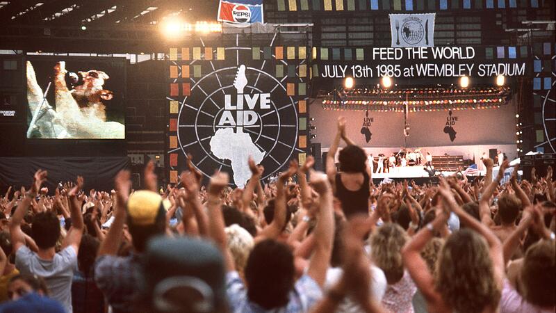 40 Jahre «Live Aid» - Zwei Konzerte für die ganze Welt