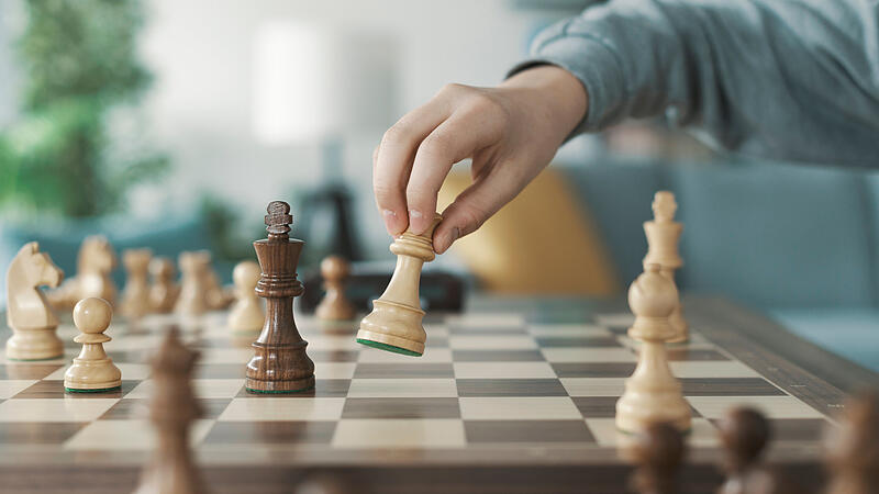 Schachspiel ist auch bei J&uuml;ngeren noch beliebt.