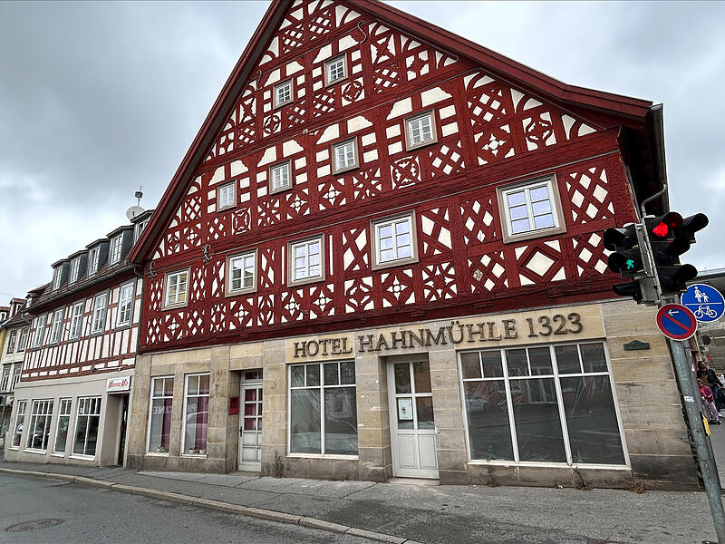 Hotel Hahnm&uuml;hle 1323 in Coburg
