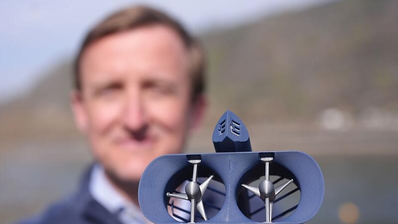 Energyfish Schwarmkraftwerk im Rhein Energyfish Schwarmkraftwerk im Rhein