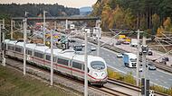 ICE auf der Strecke N&uuml;rnberg-M&uuml;nchen