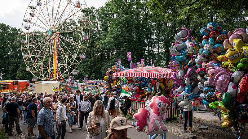 Das Wetter beim Annafest 2025 ist alles andere als planbar.