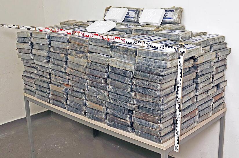 740 Kilo Kokain – Wert: 30 Millionen Euro.