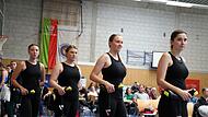 Tina Katholing, Annika Stumpf, Veronika Lurz und Marie Fischer (v.l.) sitzen für den RSV Solidarität Reuth jeweils seit fast 20 Jahren im Sattel.