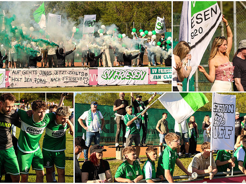 Die besten Fotos vom Pokalsieg des SV Friesen zum Durchklicken in unserer Bildergalerie.