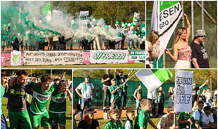 Die besten Fotos vom Pokalsieg des SV Friesen zum Durchklicken in unserer Bildergalerie.