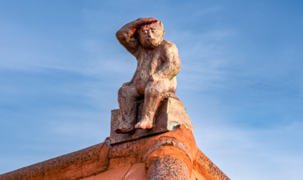 Das Bamberger Hottelm&auml;nnla wird eingeweiht.