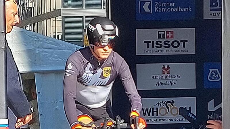 Maximilian Jäger bei der Radsport-WM