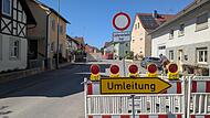 Umleitung Reckendorf Anwohnerstraße