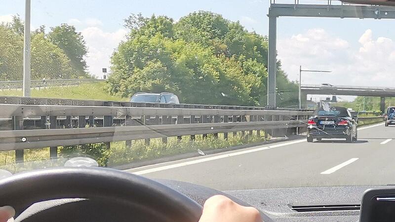 Fahrt auf der A73 endet knapp hinter Gittern Fahrt auf der A73 endet knapp hinter Gittern