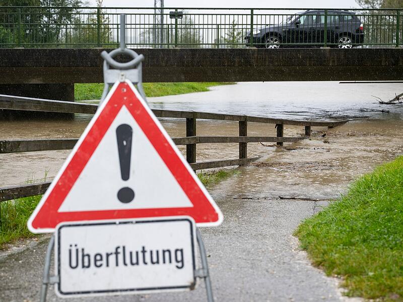 Dauerregen in Bayern