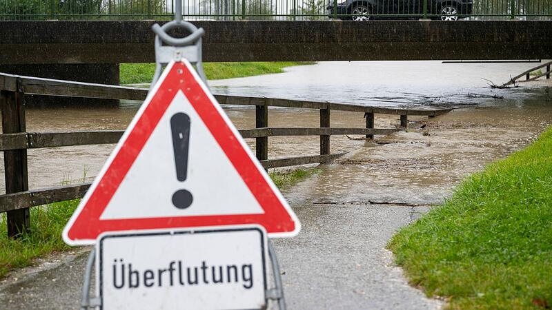 Dauerregen in Bayern