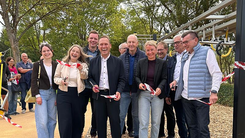 Er&ouml;ffnung des Mehrgenerationenparks in Hammelburg