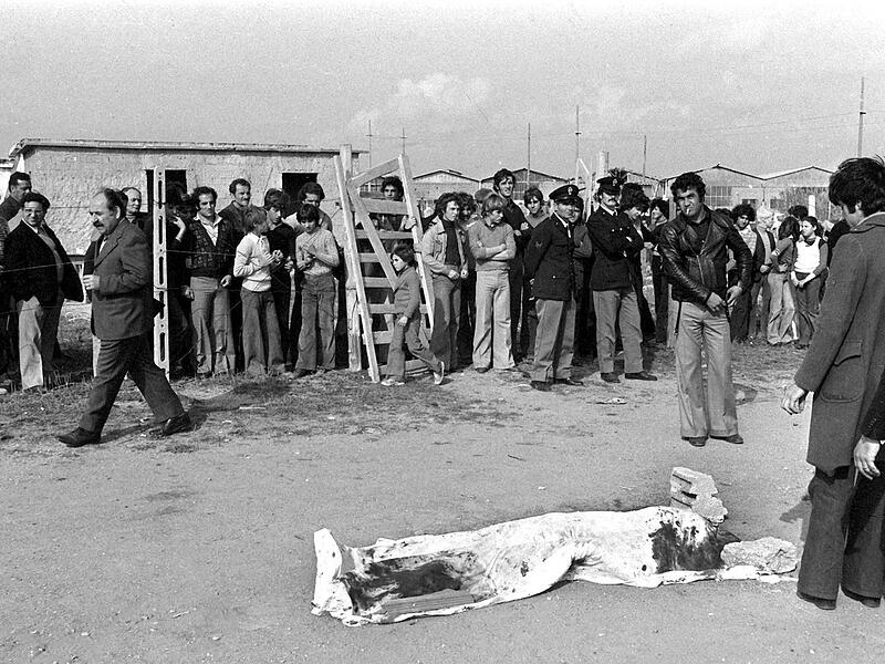 Der Leichnam von Pier Paolo Pasolini