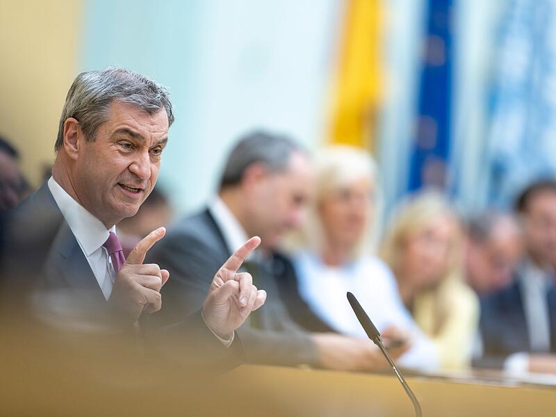 Regierungserklärung Markus Söder Regierungserklärung Markus Söder