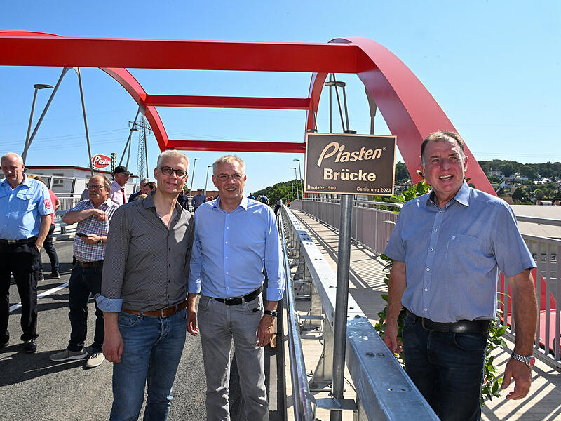 Piastenbrücke Forchheim EröffnungEröffnung Piastenbrücke
