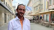 Timo Baier stellt beim Rakoczy-Fest in Bad Kissingen seit 2002 den F&uuml;rsten Ferenc R&aacute;k&oacute;czi dar.