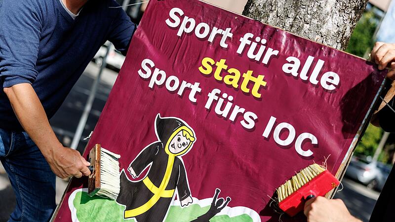 Plakatvorstellung „NOlympia"-Bündnis