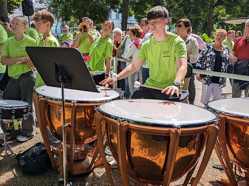 Eindr&uuml;cke aus der Probe zum Symphonic Mob.