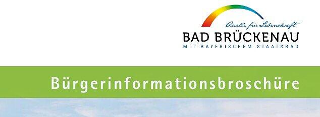 Das ist die echte Bürgerinformationsbroschüre.