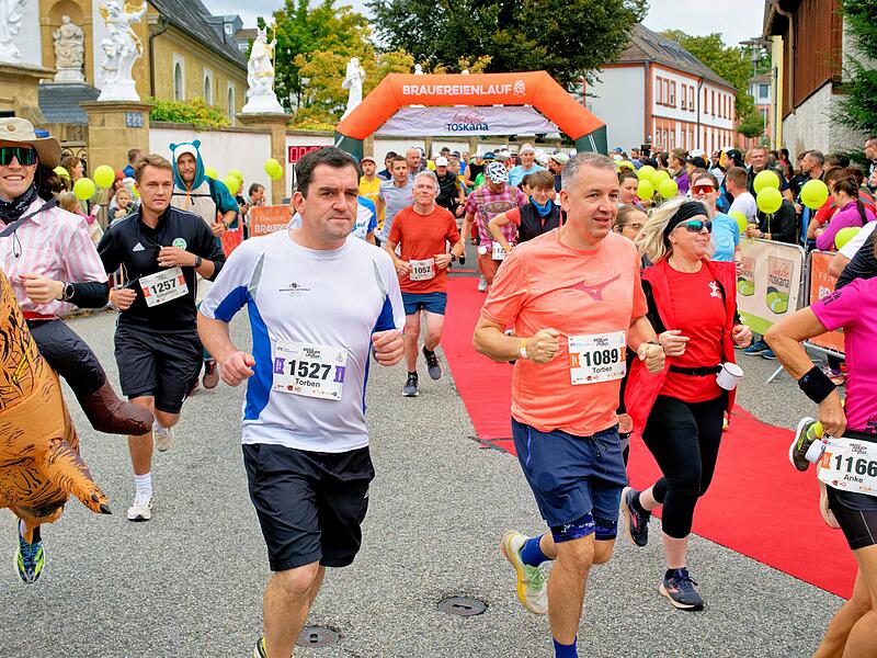 Brauereienlauf in MemmelsdorfBrauereienlauf in Memmelsdorf