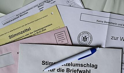 Kommunalwahl Bayern - Briefwahl