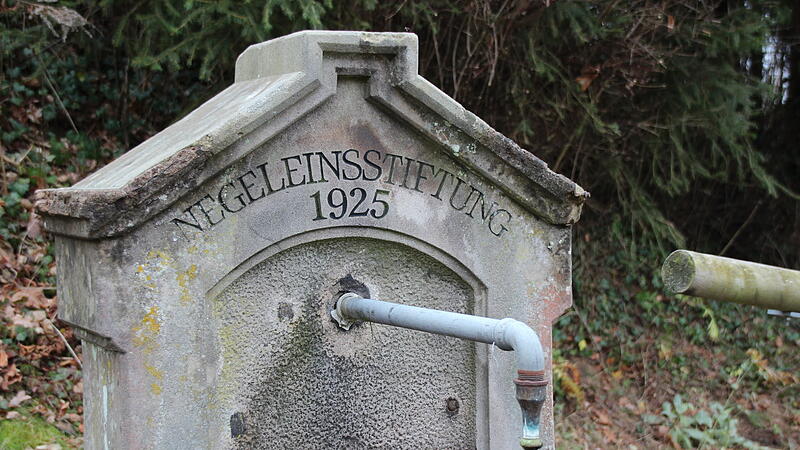 Der Negeleinsbrunnen in Kulmbach