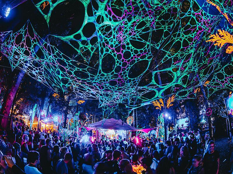 Mystisch wurde es in der Nacht &ndash; was sicher auch an der Illumination lag.