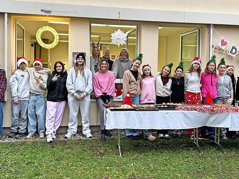 Die Sch&uuml;lermitverantwortung (SMV) und die gesamte Schulfamilie sammelten Spenden f&uuml;r den guten Zweck.