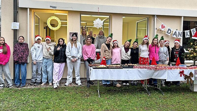 Die Sch&uuml;lermitverantwortung (SMV) und die gesamte Schulfamilie sammelten Spenden f&uuml;r den guten Zweck.