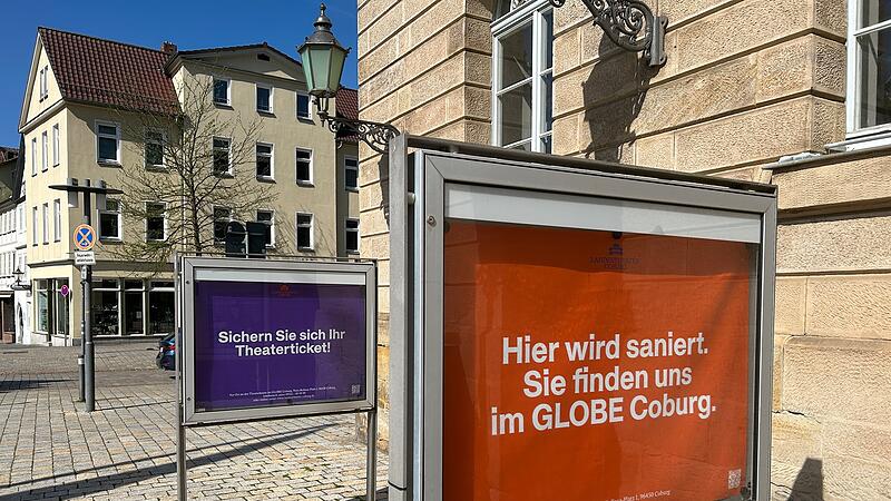 Coburger LandestheaterKetten am Coburger Landestheater Das Coburger Landestheater soll saniert werden.