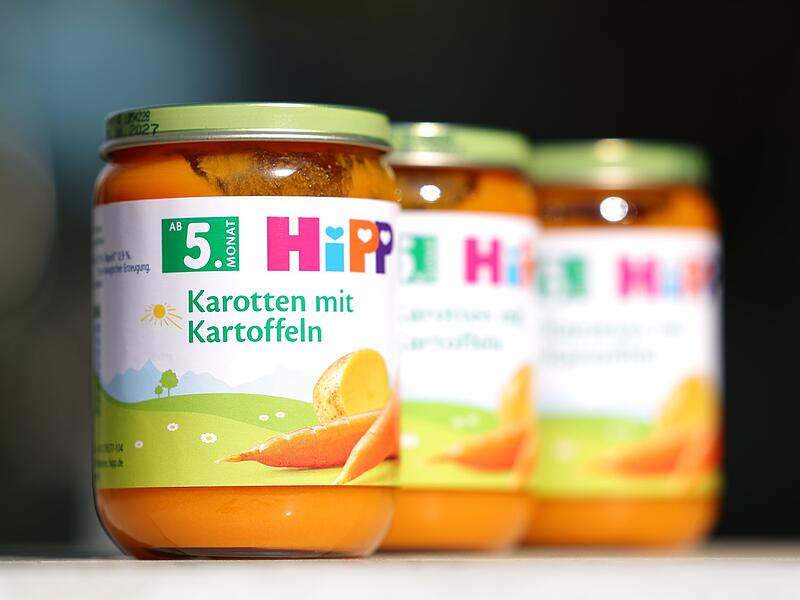 R&uuml;ckruf von Babykost in &Ouml;sterreich