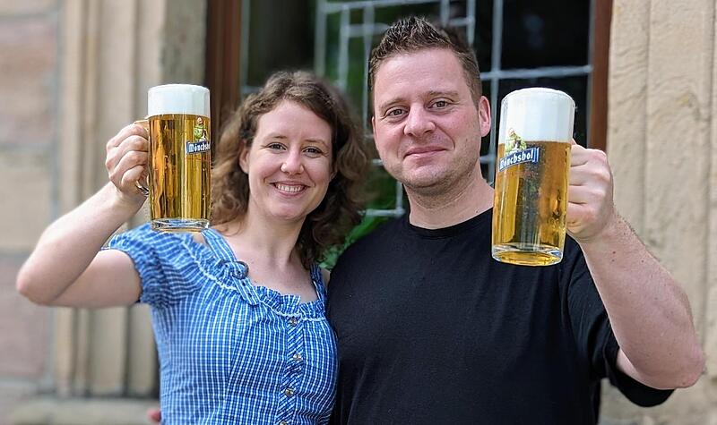 Felix Glaser und Caroline Ganz freuen sich auf ihre Premiere.