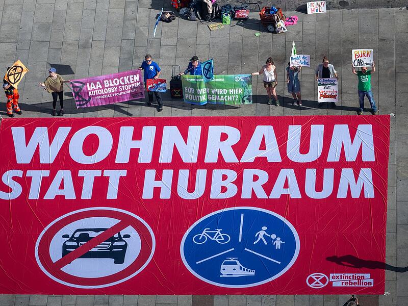 Vor IAA - Protest