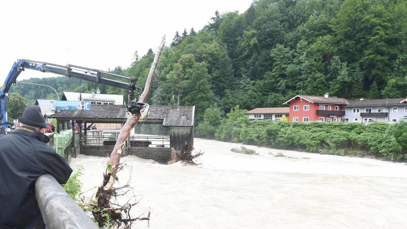 Unwetter in BayernHochwasserkatastrophe Deutschland