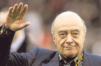 Gegen den gestorbenen Mohamad Al-Fayed gibt es Vorwürfe.