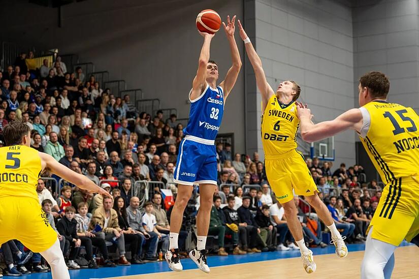 Richard Balint im Trikot der tschechischen Nationalmannschaft.